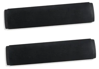 Immagine prodotto di Cuscini per cinture di sicurezza, 2 pezzi, neri. Protezioni per le spalle e poggiatesta per bambini e adulti
