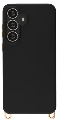 Imagen del producto de Funda trasera Rivièra con MagSafe con ganchos desmontables para Samsung Galaxy S25 FE - Velvet Black
