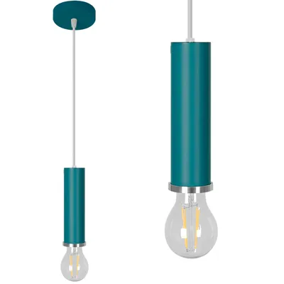 Produktbild von tooLight Hängelampe App108-1Cp A Osti Blue Gold