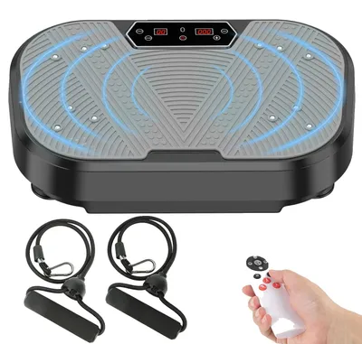 Immagine prodotto di Piattaforma vibrante per allenamento, 120 velocità regolabili, 10 modalità, 1 pz. (PF)