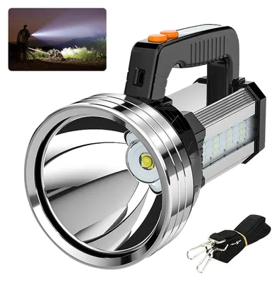 Productafbeelding van Handlamp Batterij Led Oplaadbaar, 2000LM, 10000mAh, IPX4