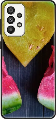 Produktbild von König Design Hülle kompatibel mit Samsung Galaxy A73 5G Kunststoff Soft Handyhülle - Handy Case Wassermelone