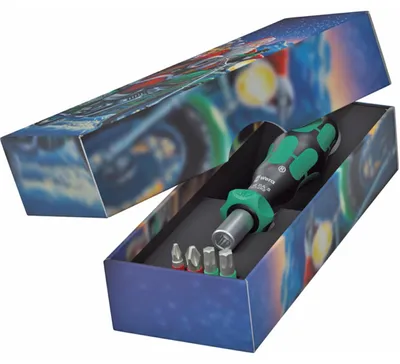 Immagine prodotto di Wera Werk Wera 838 RA S/4 Christmas 2025 05135823001 Bit sæt
