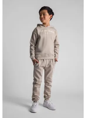 Produktbild von Minoti Set Baumwolle Kapuze Grau Gr. 104 für Jungen