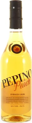 Obrázok produktu pre Pepina Peach Broskyňový likér ovocný zlatý trblietavý 700ml