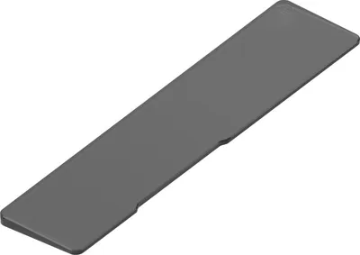 Image de Nuphy Mono Wrist Rest Air96 V2 Repose-poignets Acrylique Noir 96
