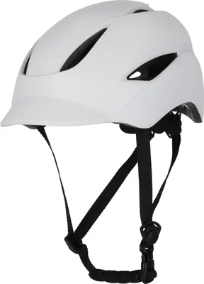 Image de CRAZY SAFETY Casque de vélo Aero avec coque légère en polycarbonate In-Mold 1002 White L (58-61cm)
