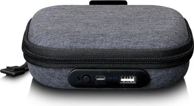 Produktbild von Lenco PBC-20GY - Gehäuse mit integrierter Powerbank - Grau
