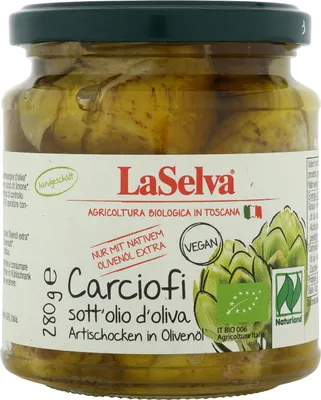 Produktbild von LaSelva Artischocken in Olivenöl - 280g