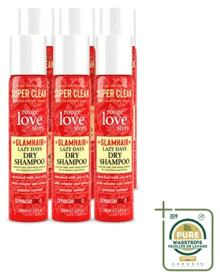 Produktbild von 6 x Treaclemoon Droogshampoo Rouge Love - 200 ml - Vorratspackung - 6 Stücke
