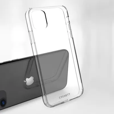 Productafbeelding van CYGNETT, beschermhoes voor iPhone 12 Pro Max, AEROSHIELD, voorkomt vergeling, transparant