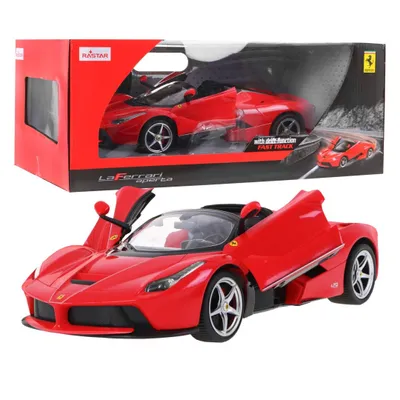 Image de Ferrari LaFerrari Aperta rouge RASTAR Modèle 1:14 Voiture radiocommandée + télécommande 2,4 GHz