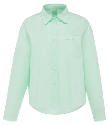 Image de Chemise pour femme TEYLON - verte, taille M