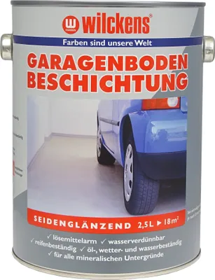 Produktbild von Wilckens Garagenbodenbeschichtung, 2,5 l, RAL 7032 Kieselgrau