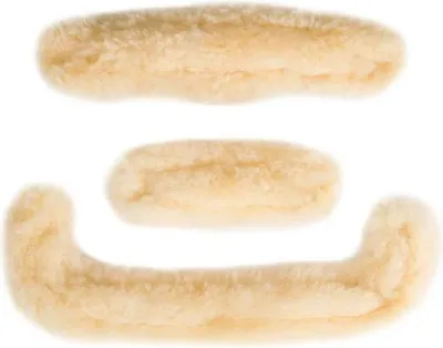 Immagine prodotto di Cuscinetto di ricambio in pelle d'agnello Kavalkade per snaffle Ivy natural W