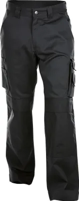 Produktbild von DASSY® Miami Arbeitshose mit Kniepolstertaschen SCHWARZ Gr.44 Länge: STANDARD