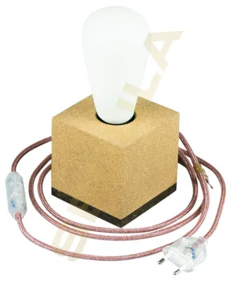 Produktbild von LED-Tischlampe, Korkfuß, mit Schalter, 70 W