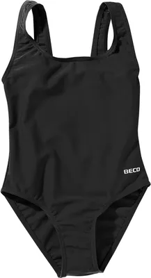 Produktbild von BECO Mädchen Kinder Badeanzug Schwimmanzug Einteiler Größe 176 schwarz