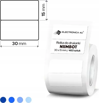 Produktbild von Selbstklebende Etiketten Thermosticker Niimbot B1 B4 B21 B21_Pro B3S B31 30x15