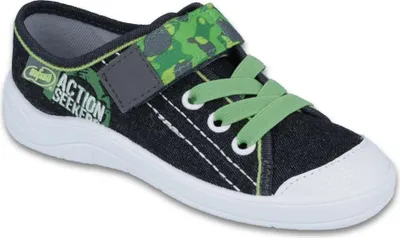 Produktbild von BEFADO Jungen Sneakers Klettverschluss Schwarz 25