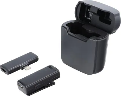 Produktbild von Kabelloses Mikrofon passend für iPhone Lightning 8-pin mit Ladecase S11