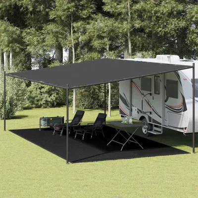 Obrázok produktu pre vidaXL Stanový koberec 400x600 cm čierny