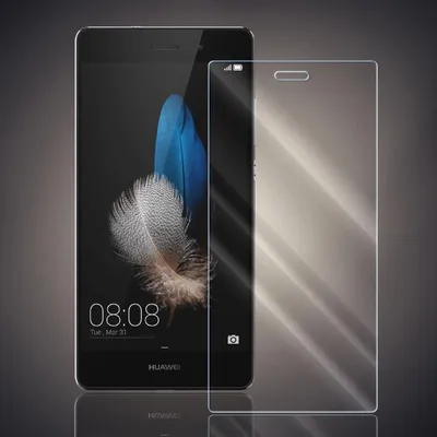 Produktbild von Panzer Folie für Huawei P8 Echt Glas Displayschutzfolie Transparent Glasfolie 9H Härtegrad Schutzglasfolie