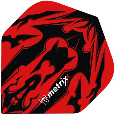 Produktbild von BULL'S Metrixx Flights Magma - A-Standard -- 1 Satz