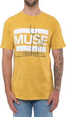 Image de Muse - "Origin Of Symmetry" T-shirt Homme/Femme Unie RO3929 (L) (Jaune)