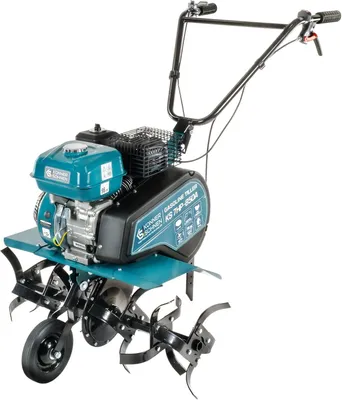 Produktbild von Könner&Söhnen KS 7HP-850A Benzinkultivator mit Riemenantrieb, fräse Garten mit geschmiedete Säbelfräsen, einstellbare Pflugschar, Motorleistung 7 PS