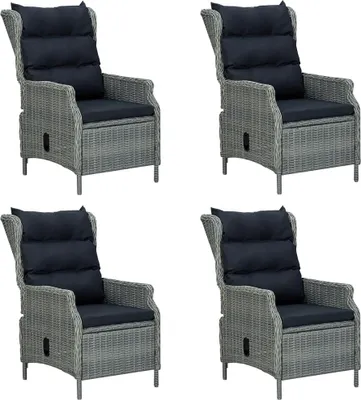 Obrázek produktu pro vidaXL 5dílný zahradní jídelní set Light Grey