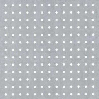 Image de Alberts 467005 Tôle perforée, perforation ronde, aluminium, naturel, 120 x 1000 x 1,5 mm