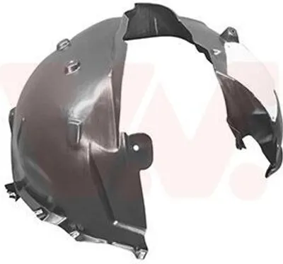 Produktbild von VAN WEZEL 0979434 Verkleidung Radhaus für CITROËN C4 Picasso II Vorne Rechts