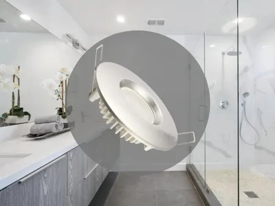 Image de Appareil d'éclairage 7W/IP44/DR02/SMD/4000K/blanc - LDL253/S