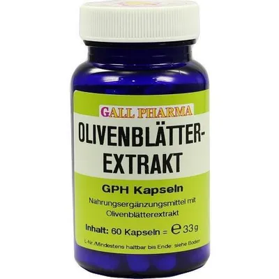 Produktbild von GALL PHARMA Olivenblätterextrakt GPH Kapseln, 60 St. Kapseln