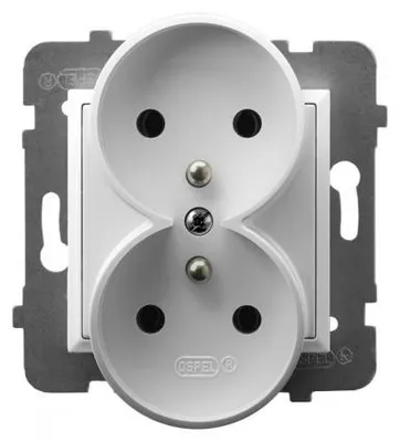 Obrázok produktu pre Ospel GP-2URZ/m/00, Biela, IP20, 16 A, 71 mm, 45 mm, 71 mm