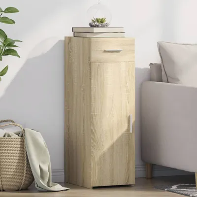 Produktbild von vidaXL Sideboard Sonoma-Eiche 30x42,5x93 cm Holzwerkstoff