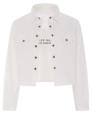 Immagine prodotto di TEYLON, set da donna composto da due pezzi - bianco, taglia XS