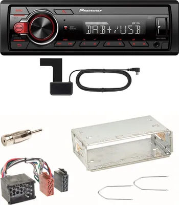 Produktbild von Pioneer MVH-130DAB Digitalradio USB Einbauset für BMW E30 E34 E32
