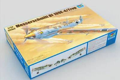 Image de Trumpeter Messerschmitt Bf 109E-4/Trop 1:32, 02290