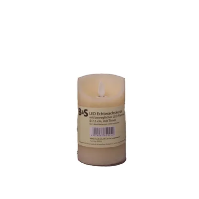 A single LED candle is shown against a white background.