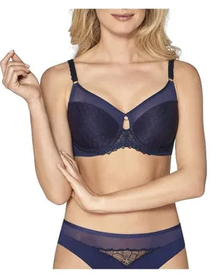 Produktbild von Triumph Azalea Florale W01, Farbe: Skyline BY/6582, Größe: 80D Minimizer Bügel-BH