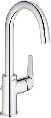 Produktbild von Grohe Waschtisch-Einhebelmischer BauFlow 1/2", L, m Abl a KS, swb Rohrausl, ch