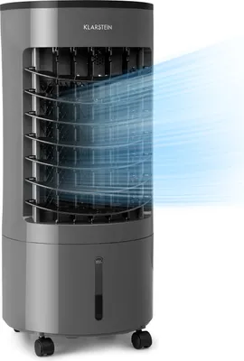 Obrázok produktu pre Klarstein ochladzovač vzduchu 3v1, zvlhčovač, ventilátor, 5l nádrž, 65W, 228m³/h