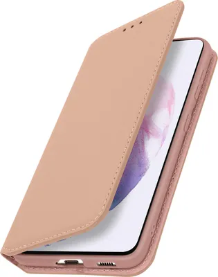 Produktbild von Avizar, Etui Galaxy S21+ Magnetisch Klappbar Mit Standfunktion, Champagnerrosa