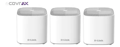 Obrázek produktu pro D-Link COVR-X1863, Bílá, Vnitřní, Výkon, Status, IEEE 802.11a, IEEE 802.11ac, IEEE 802.11ad, IEEE 802.11ax, IEEE 802.11az, IEEE 802.11b, IEEE..., WPA, WPA2, WPA3, 10,100,1000 Mbit/s