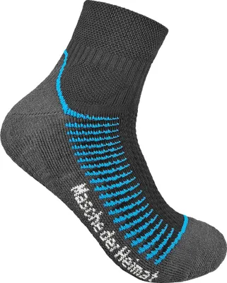 Produktbild von Miriquidi Allround Socke anthrazit azur, kurz, 47/50