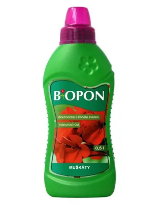 Obrázok produktu pre Hnojivo BIOPON na muškáty 500ml