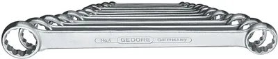 Immagine prodotto di Set di chiavi ad anello doppio D837B, 12 pezzi, 6-32 mm, Gedore | 4010886606216