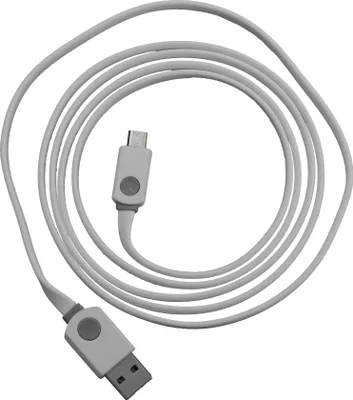 Produktbild von Peter Jäckel 14930, 1,5 m, USB A, Micro-USB B, USB 2.0, Männlich/Männlich, Weiß